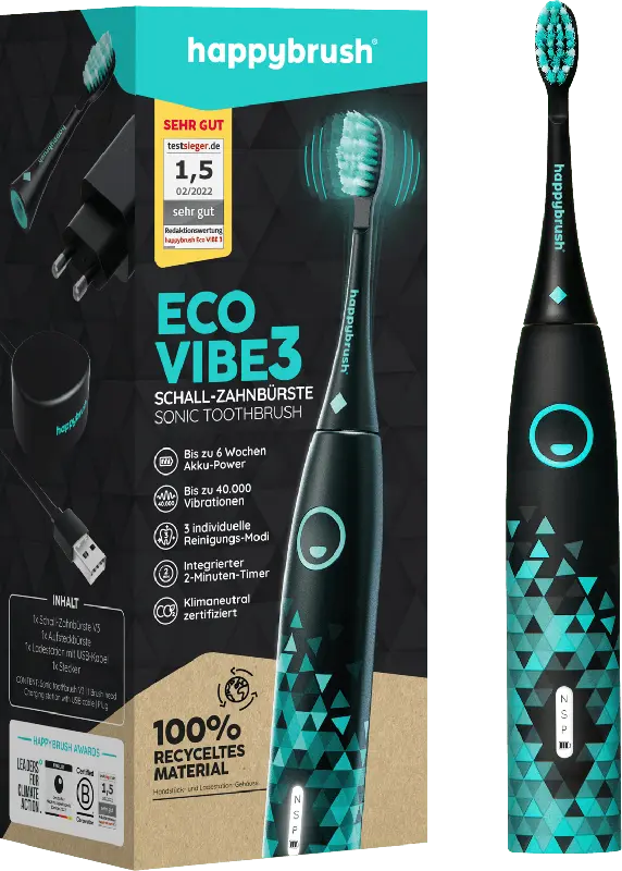 happybrush Schallzahnbürste Typ Eco V3