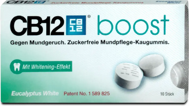 CB12 Kaugummi Boost Eucalyptus Whiter