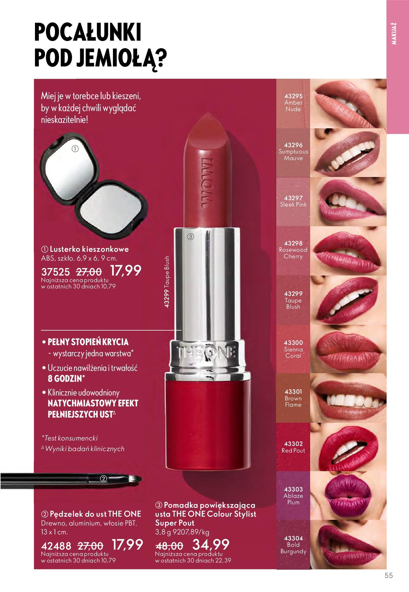 Oriflame gazetka od 15.11.2023 | Boże Narodzenie | Strona: 55 | Produkty: Makijaż Oriflame gazetka od 15.11.2023 | Boże Narodzenie 🎄🎁 | Strona: 55 | Produkty: Makijaż