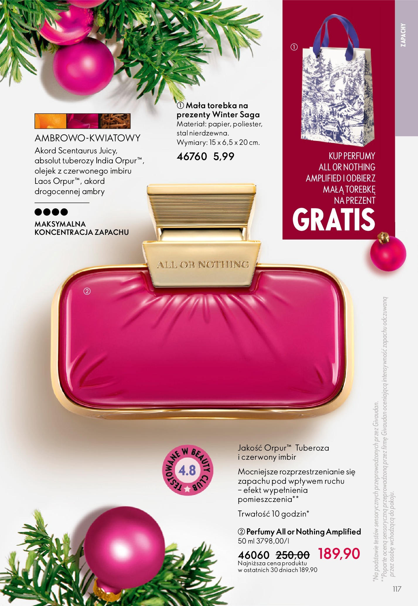 Oriflame gazetka od 15.11.2023 | Boże Narodzenie | Strona: 117 | Produkty: Woda, Woda toaletowa Oriflame gazetka od 15.11.2023 | Boże Narodzenie 🎄🎁 | Strona: 117 | Produkty: Woda, Woda toaletowa