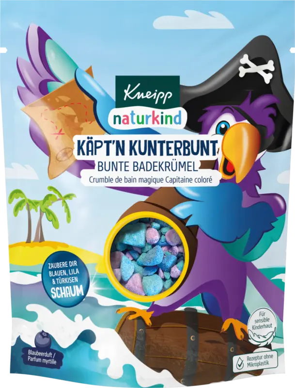 Kneipp Naturkind Badezusatz Bunte Badekrümel Käpt'n Kunterbunt