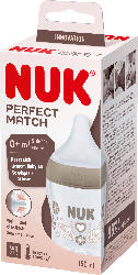 Nuk Babyflasche Perfect Match, braun, 0-6 Monate, 150ml