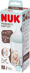 Nuk Babyflasche Perfect Match Winnie Pooh, mint, ab 3 Monaten, 260 ml