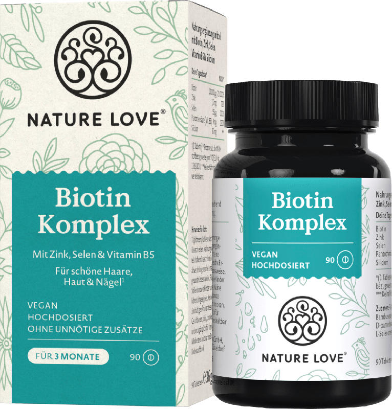 Nature Love Biotin Komplex Tabletten 90 St