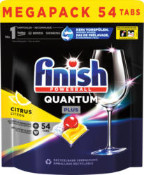 Finish Geschirrspültabs Quantum Plus Citrus, 54 Tabs