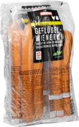 Saucisses de Vienne de volaille Denner , 5 x 2 x 100 g