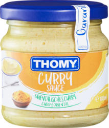 Thomy Fondue Chinoise Sauce Curry, orientalisches Curry, 185 ml