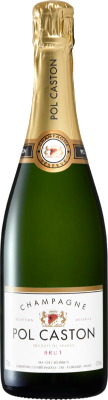 Pol Caston Brut Champagne AOC, Francia, Champagne, 75 cl