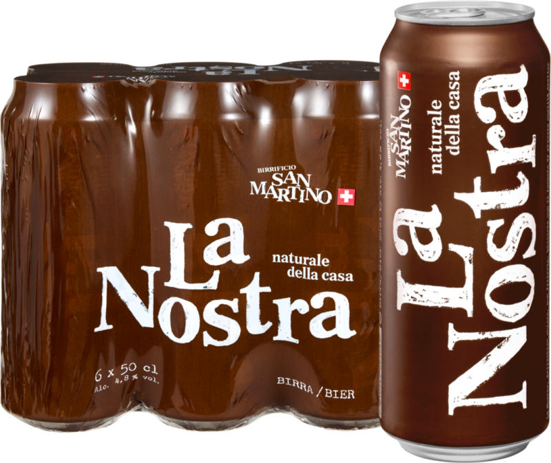 Birra La Nostra San Martino, 6 x 50 cl