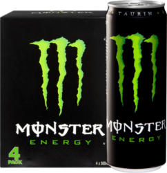 Monster Energy Drink Core, 4 x 50 cl