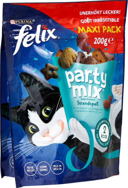 Felix Party Mix Snacks Strandspass, 2 x 200 g