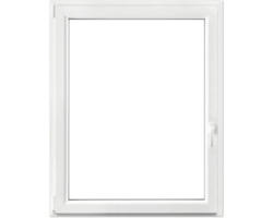 ARON Econ Kunststofffenster 1-flg. weiß 800x1000 mm Links