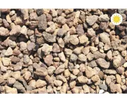 Lavamulch 8-25 mm 20 kg braun