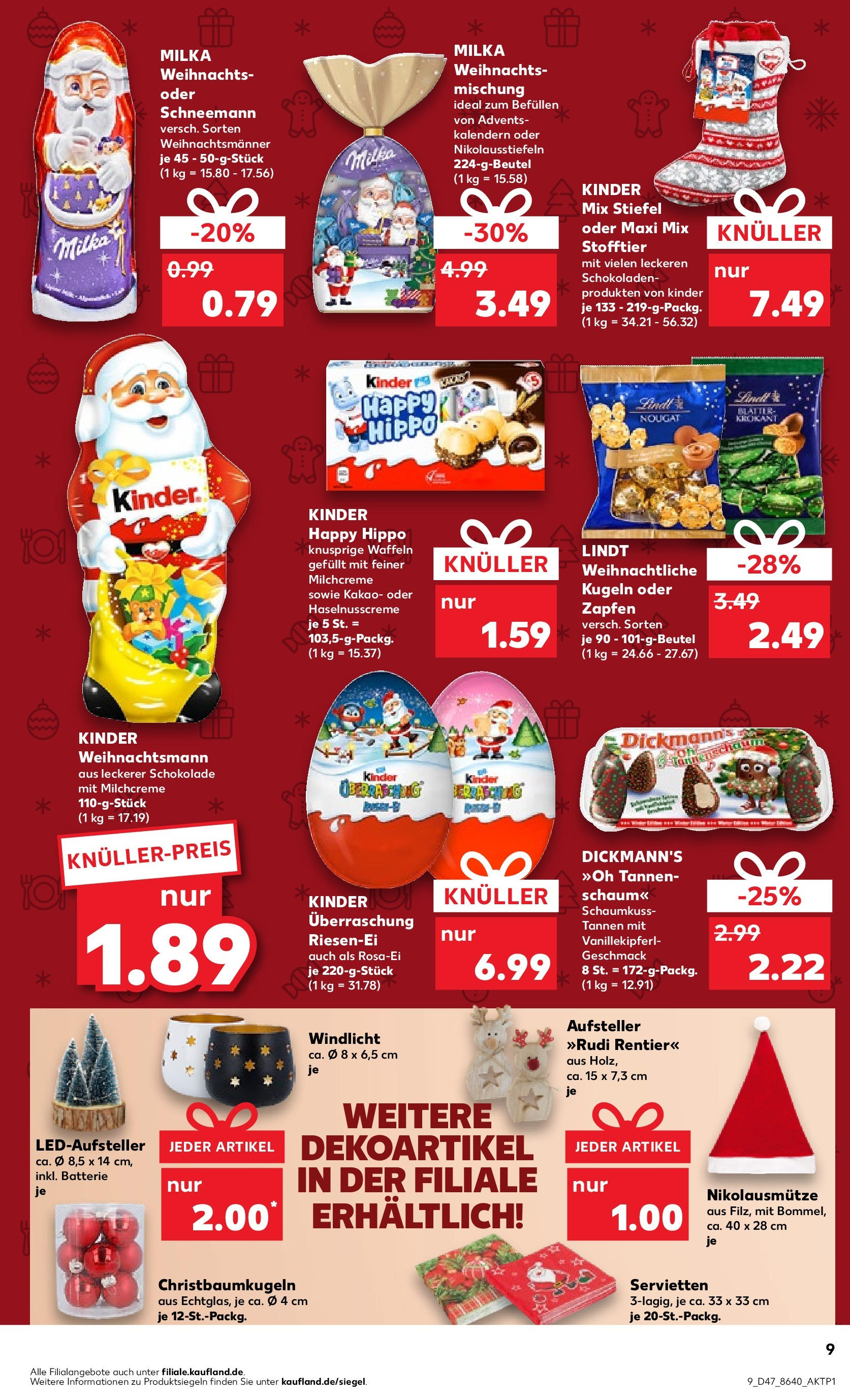 Kaufland - Nordrhein - Westfalen (ab 23.11.2023) » Angebote Online | Seite: 9 | Produkte: Batterie, Stiefel, Waffeln, Schokolade Kaufland - Nordrhein - Westfalen (ab 23.11.2023) » Angebote Online zum Blättern | Seite: 9 | Produkte: Batterie, Stiefel, Waffeln, Schokolade