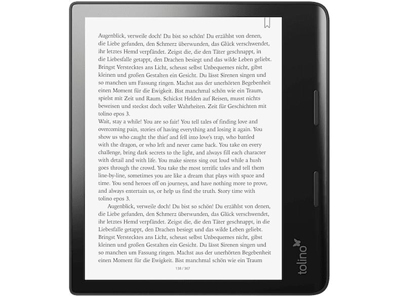 Tolino eBook Reader epos 3, Schwarz