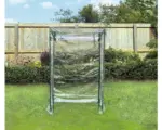 Hornbach Tomaten-Gewächshaus 50 x 100 x 160/145 cm grün
