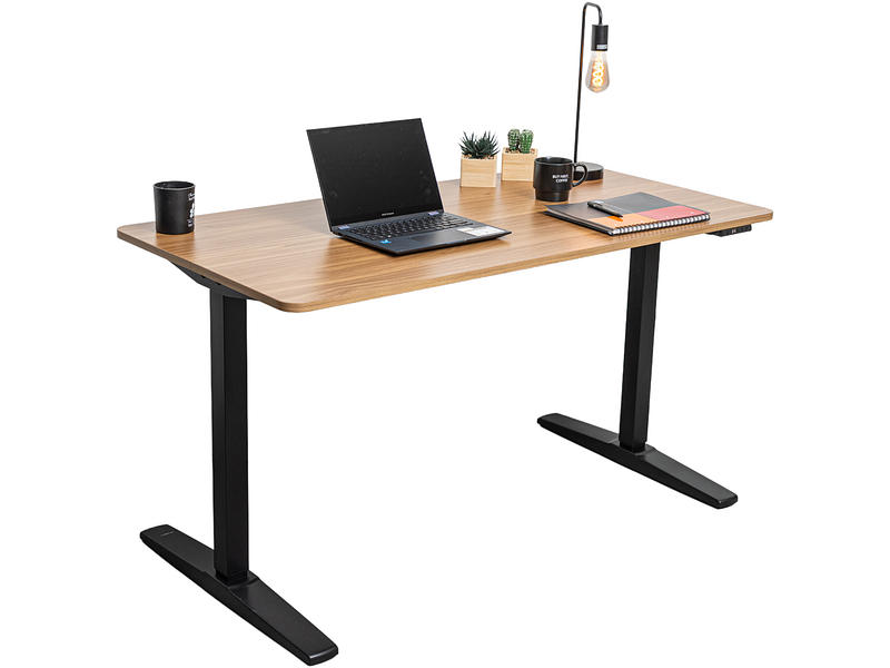 Elektrischer Schreibtisch STAND-UP 70x140x75cm holz