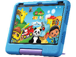 Amazon Fire HD 10 Kids (2023), Tablet, 32 GB, Zoll, Schwarz, mitgelieferte Hülle in Blau