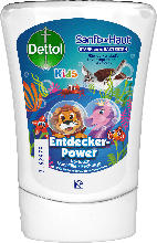 dm drogerie markt Dettol Flüssige Handseife No-Touch Nachfüller Kids - Entdecker-Power