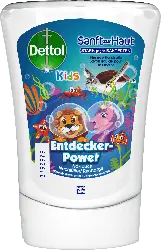 Dettol Fl&uuml;ssige Handseife No-Touch Nachf&uuml;ller Kids - Entdecker-Power