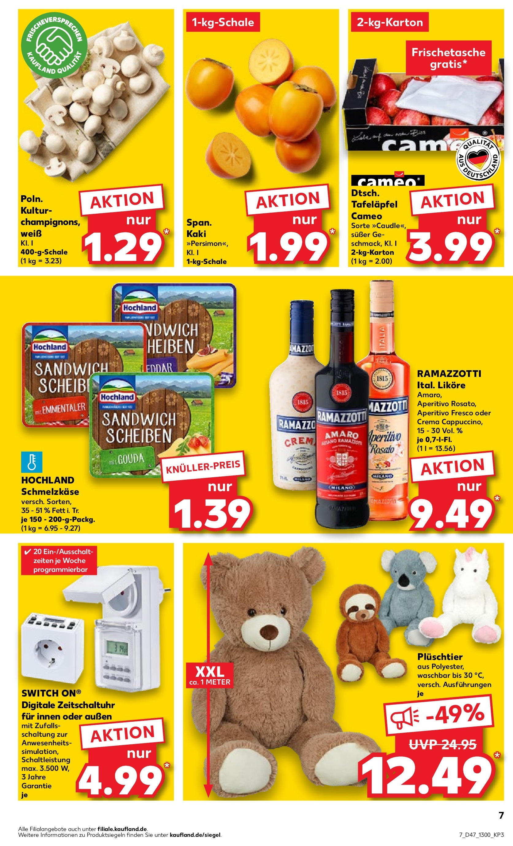 Kaufland - Nordrhein - Westfalen (ab 23.11.2023) » Angebote Online zum Blättern | Seite: 7 | Produkte: Kaki, Gouda