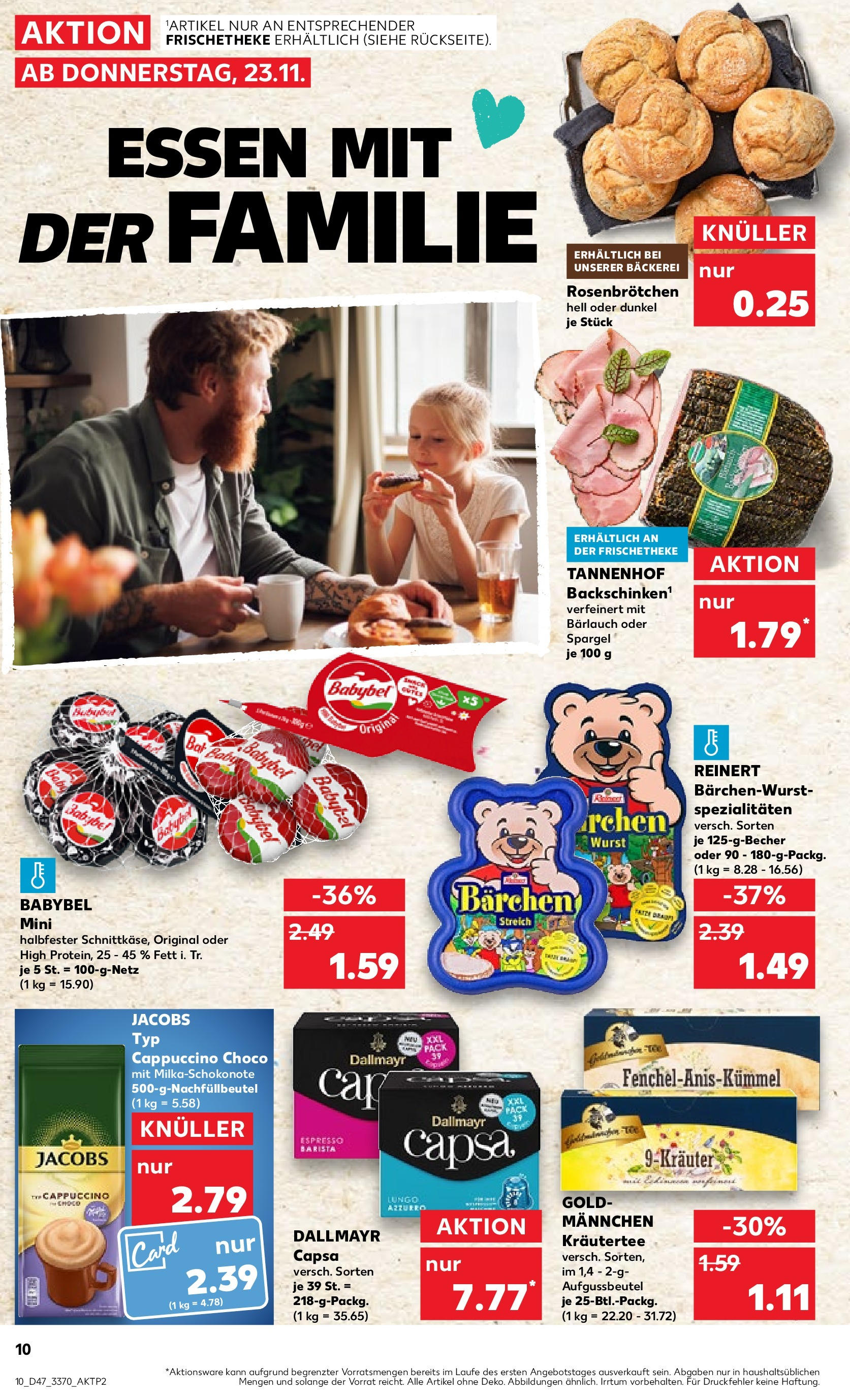 Kaufland - Sachsen-Anhalt (ab 23.11.2023) » Angebote Online | Seite: 10 | Produkte: Wurst, Bäckerei, Spargel Kaufland - Sachsen-Anhalt (ab 23.11.2023) » Angebote Online zum Blättern | Seite: 10 | Produkte: Wurst, Bäckerei, Spargel