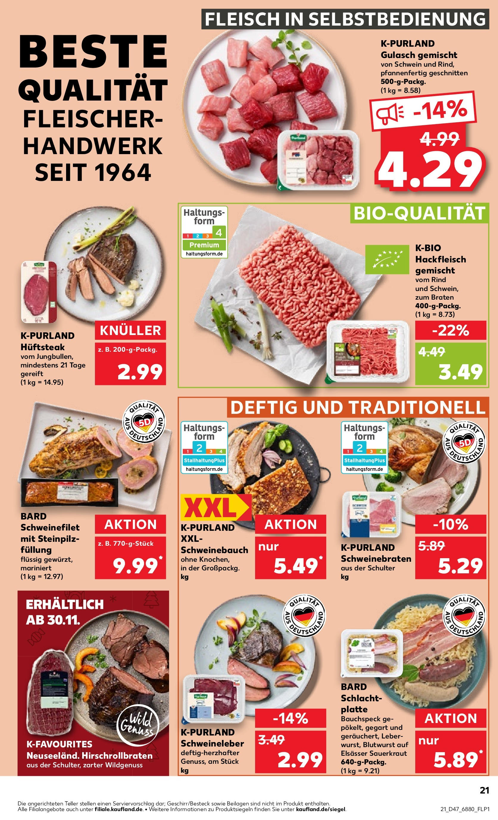 Kaufland - Saarland (ab 23.11.2023) » Angebote Online | Seite: 21 Kaufland - Saarland (ab 23.11.2023) » Angebote Online zum Blättern | Seite: 21