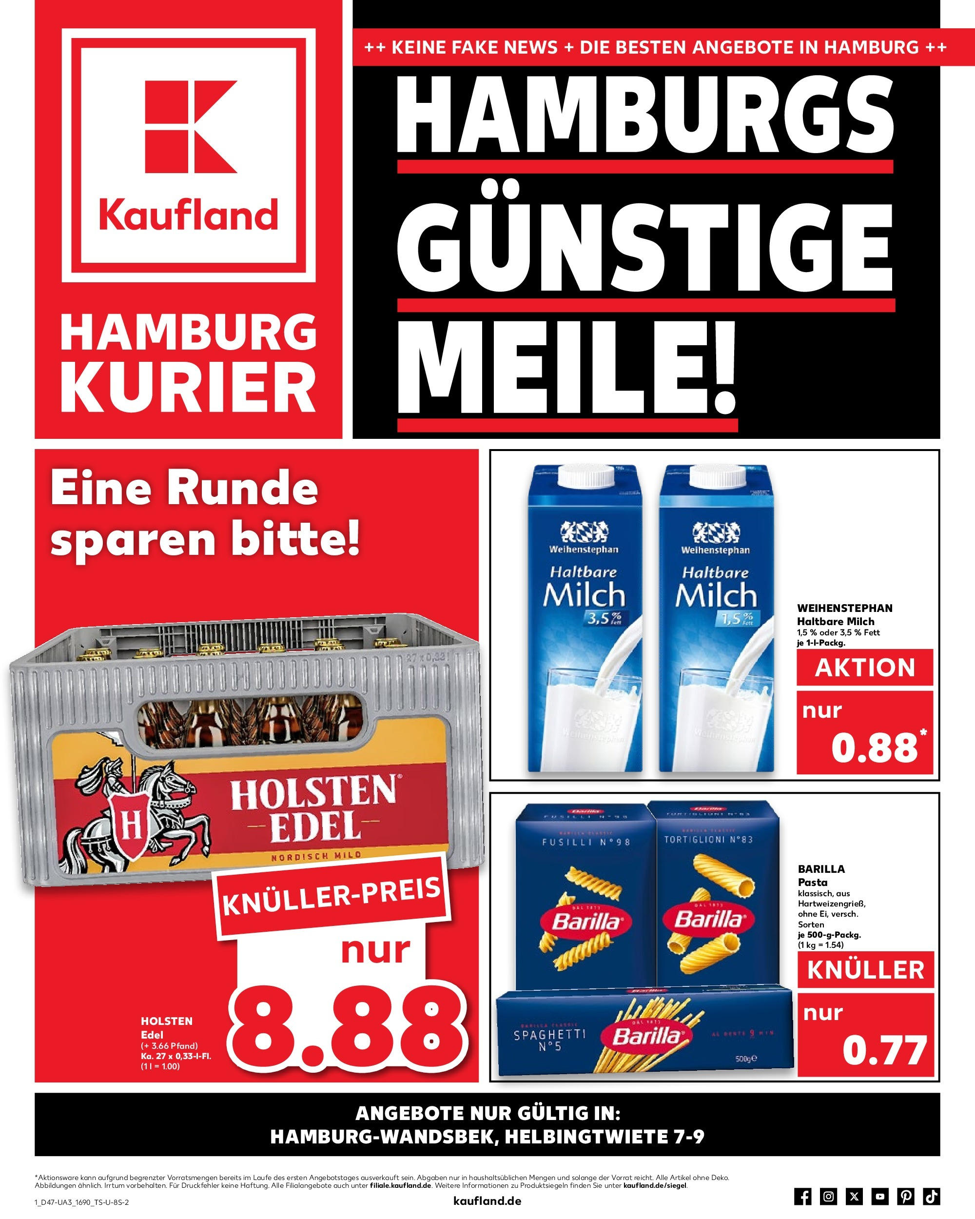Kaufland - Hamburg (ab 23.11.2023) » Angebote Online zum Blättern | Seite: 1 | Produkte: Kartoffeln, Melitta, Kaffee, Schokolade