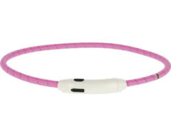 Hundehalsband Kerbl LED 10 mm, 65 cm pink