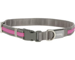 Hundehalsband Kerbl reflektierend 25 mm, 45-60 cm pink
