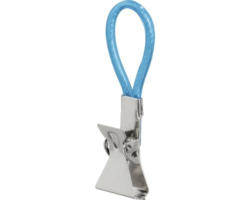 Handtuchclip Tiger blau 5 Stück