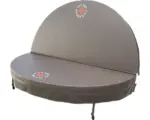 Hornbach Whirlpoolabdeckung Canadian Spa 203cm Ø Braun Rund
