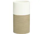 Hornbach Zahnputzbecher Sealskin Doppio ecru beige matt