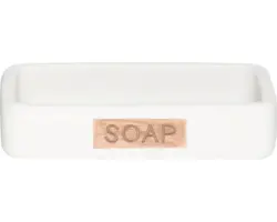 Seifenschale Sealskin Pierra weiß matt