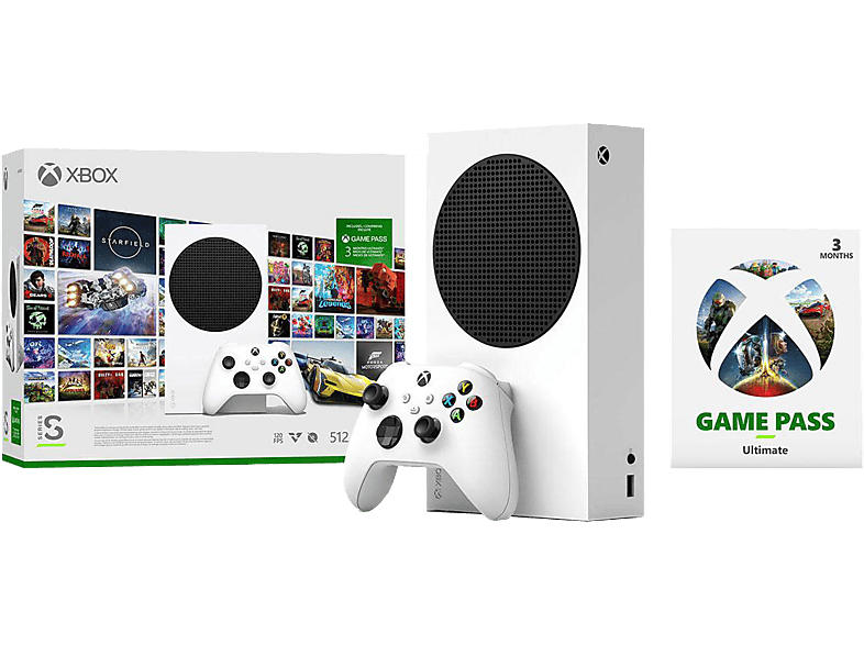 Microsoft Xbox Series S - Starter Bundle; Spielkonsole----Xbox Series S