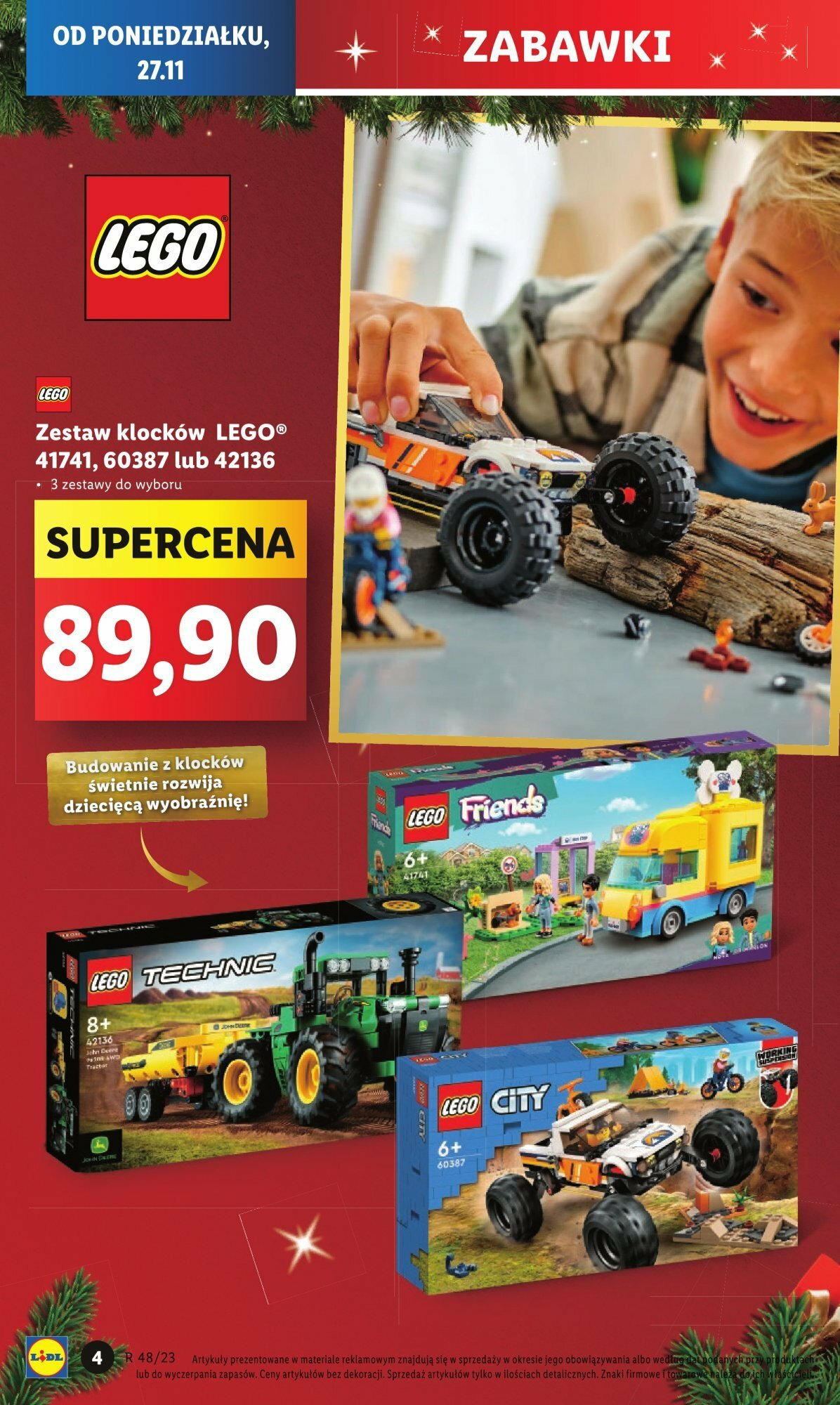 LIDL gazetka (27.11.2023 - 02.12.2023) - Aktualna od czwartku | Strona: 6 | Produkty: Lego