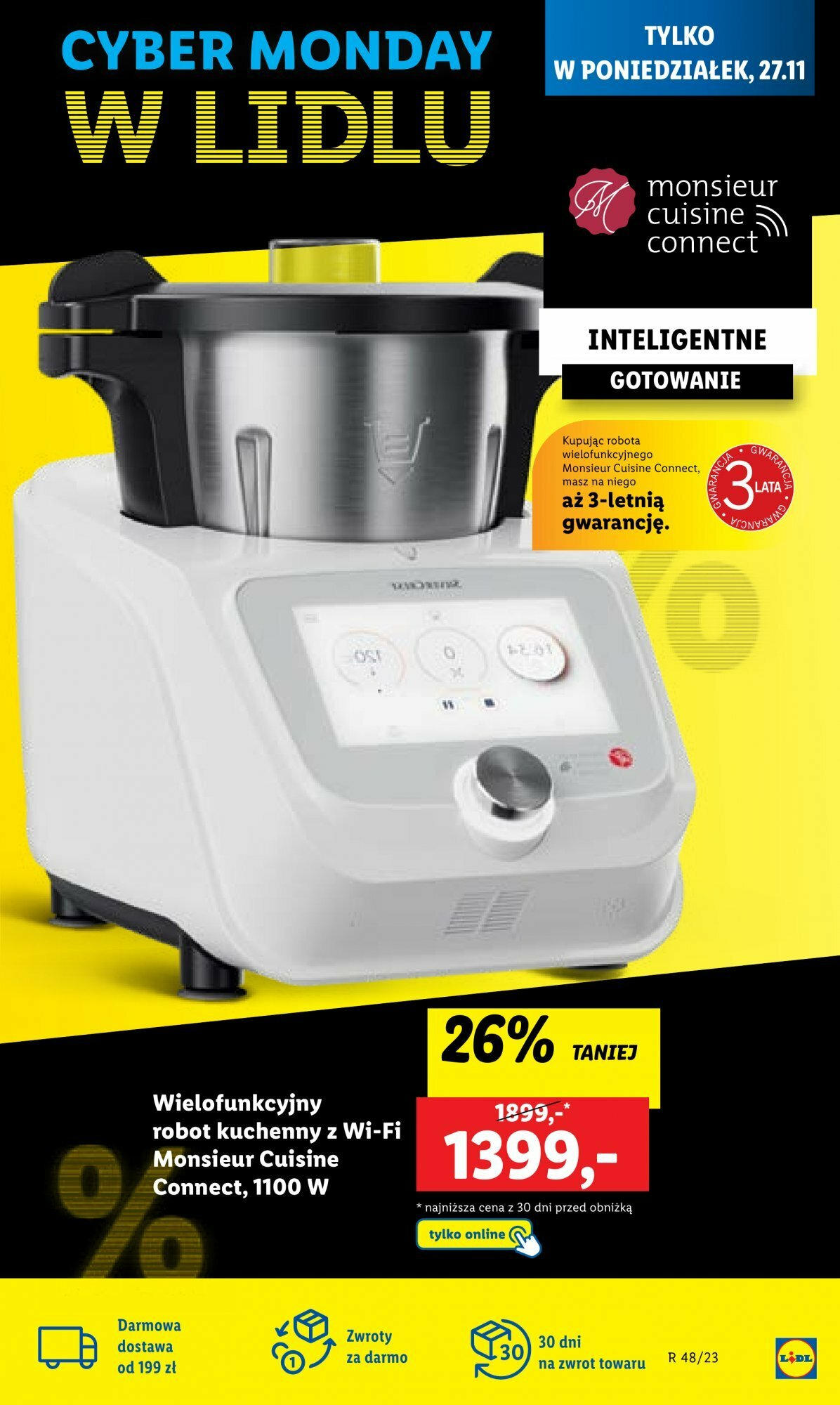 LIDL gazetka 27.11.2023 - 02.12.2023 | Aktualna od czwartku | Strona: 27 | Produkty: Robot LIDL gazetka (27.11.2023 - 02.12.2023) - Aktualna od czwartku | Strona: 27 | Produkty: Robot