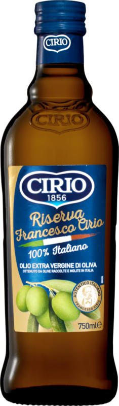 Huile d’olive Extra Vergine Riserva Cirio, 750 ml