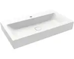 Hornbach Waschtisch Kaldewei Cono 120x50 cm alpinweiß glänzend Emailliert