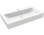 Hornbach Waschtisch Kaldewei Cono 90x50 cm alpinweiß glänzend Emailliert