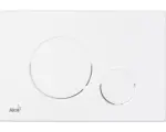 Hornbach Betätigungsplatte Alca Thin M676 weiß matt