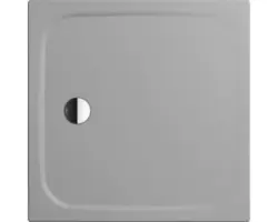 Extraflache Duschwanne Kaldewei Cayonoplan 90x90x1,8 cm cool grey 30 matt