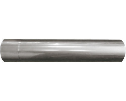 Edelstahl-Badeofenrohr Ø 102 mm silber 0,5 m