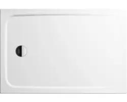 Extraflache Rechteck-Duschwanne Kaldewei Cayonoplan Secure Plus 150x75x2,5 cm alpinweiß glänzend mit vollflächiger Antirutschbeschichtung