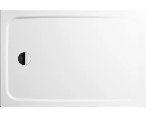 Extraflache Rechteck-Duschwanne Kaldewei Cayonoplan Secure Plus 150x75x2,5 cm alpinweiß glänzend mit vollflächiger Antirutschbeschichtung
