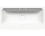 Hornbach Rechteckbadewanne Kaldewei Asymmetric Duo Antislip 170x80 cm alpinweiß glänzend mit Griffbohrung und Antirutschbeschichtung