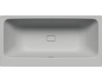 Hornbach Rechteckbadewanne Kaldewei Asymmetric Duo 190x100 cm cool grey 30 matt