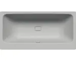 Hornbach Rechteckbadewanne Kaldewei Asymmetric Duo 190x100 cm cool grey 30 matt