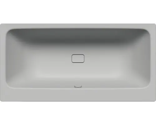 Rechteckbadewanne Kaldewei Asymmetric Duo 190x100 cm cool grey 30 matt