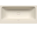 Hornbach Rechteckbadewanne Kaldewei Asymmetric Duo 190x100 cm warm beige 20 matt